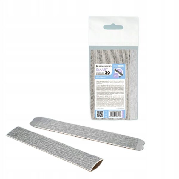 Nakładki Staleks DFC-20-240 240grit 30szt pilniki nasuwane bez kleju