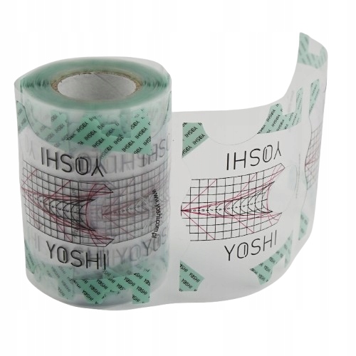 Szablon do przedłużania paznokci transparentny Yoshi 100szt