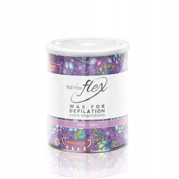 Wosk do depilacji ItalWax Flex Wine 800ml