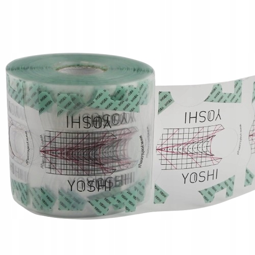 Szablon do przedłużania paznokci transparentny Yoshi 400szt