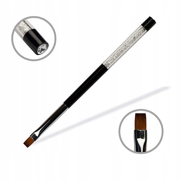 Pędzelek do żelu EM Nail Nr 6