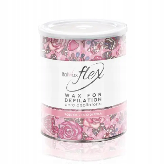 Wosk do depilacji ItalWax Flex Rose Oil 800ml