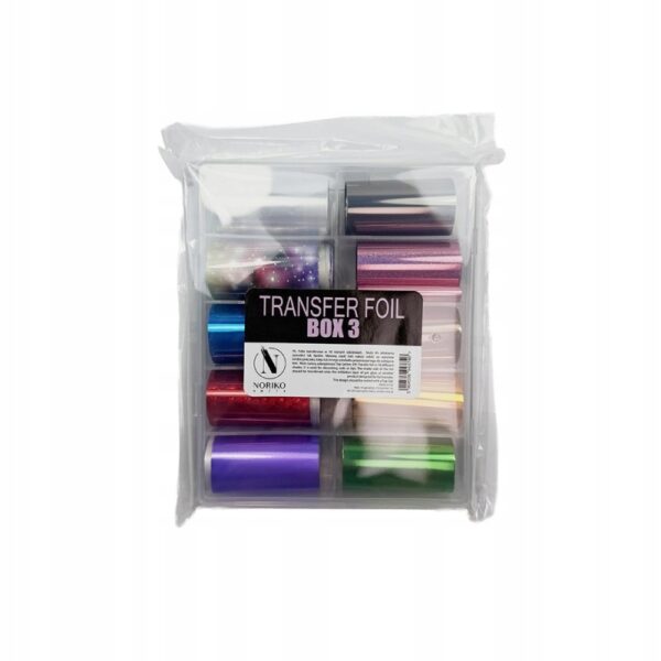 Folia transferowa do paznokci Noriko Nails Transfer Foil Box 3