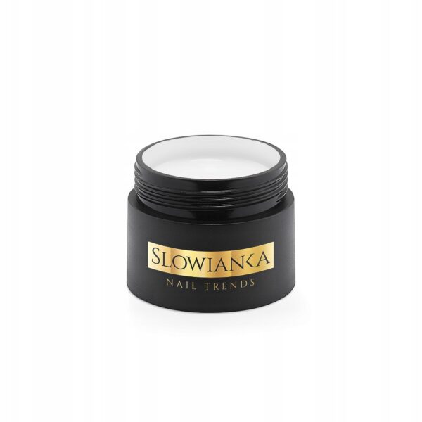 Żel budujący Słowianka Builder Gel Easy Leveling Porcelain Swan 15g