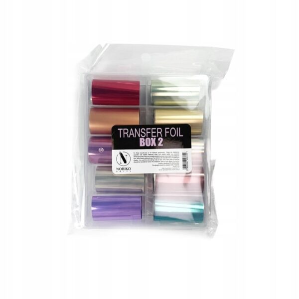 Folia transferowa do paznokci Noriko Nails Transfer Foil Box 2