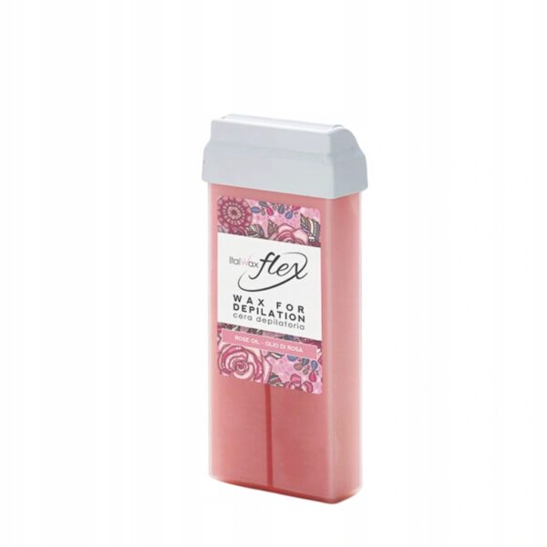 Wosk do depilacji w rolce ItalWax Flex Rose Oil 100ml